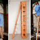 Illustration for article titled A Secret Pop-Out Ladder Ensures Nothing Is Ever Out of Reach On This Extra-Tall Shelf